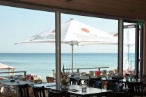 strandhaus restaurant ausblick